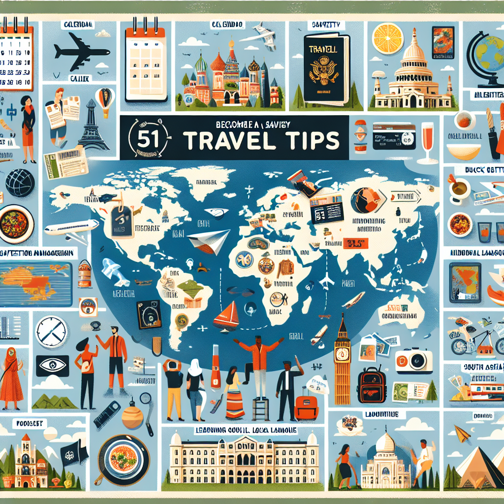 51 Essential Travel Tips to Become a Savvy World Traveler
