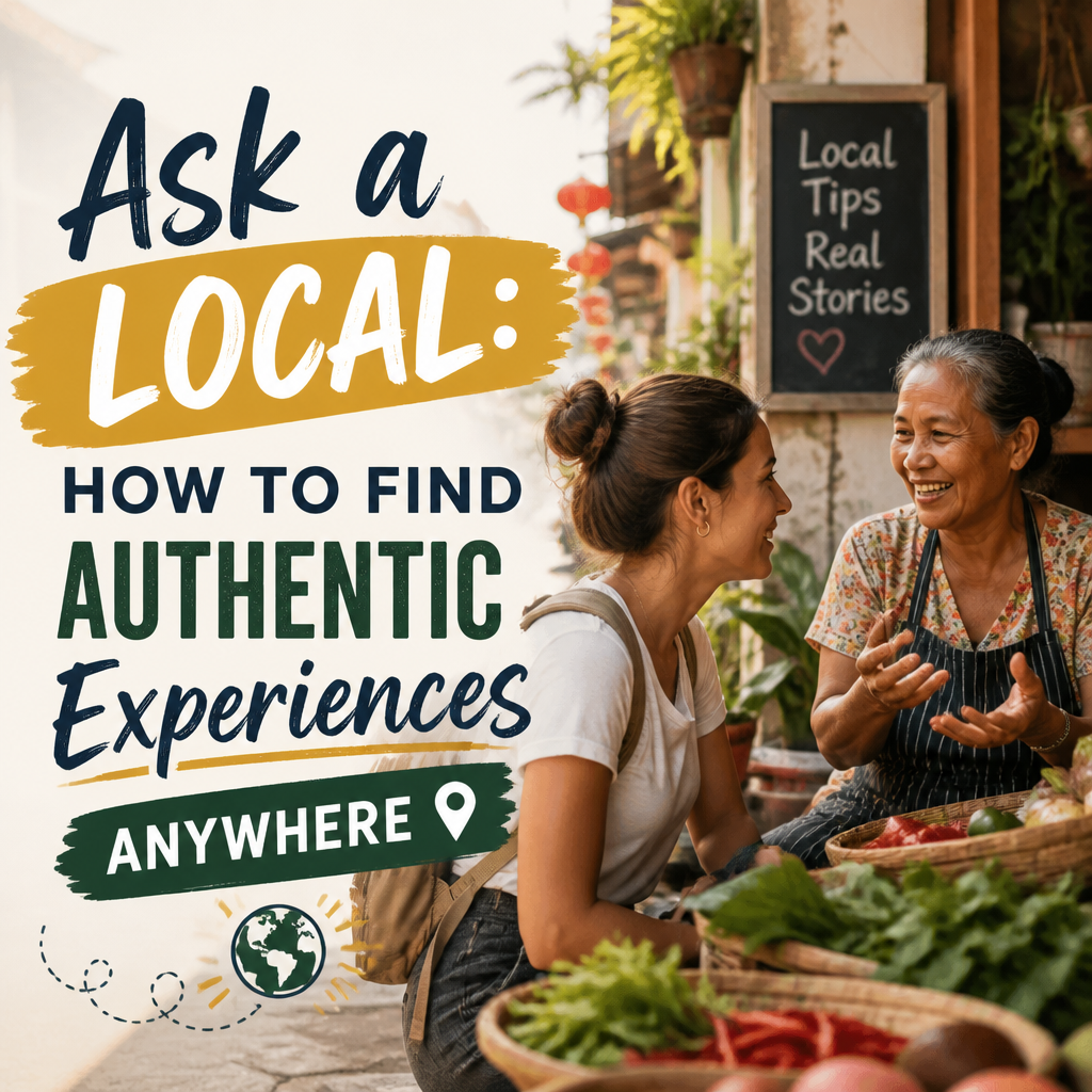 Illustration of Ask a Local: How to Find Authentic Experiences Anywhere
