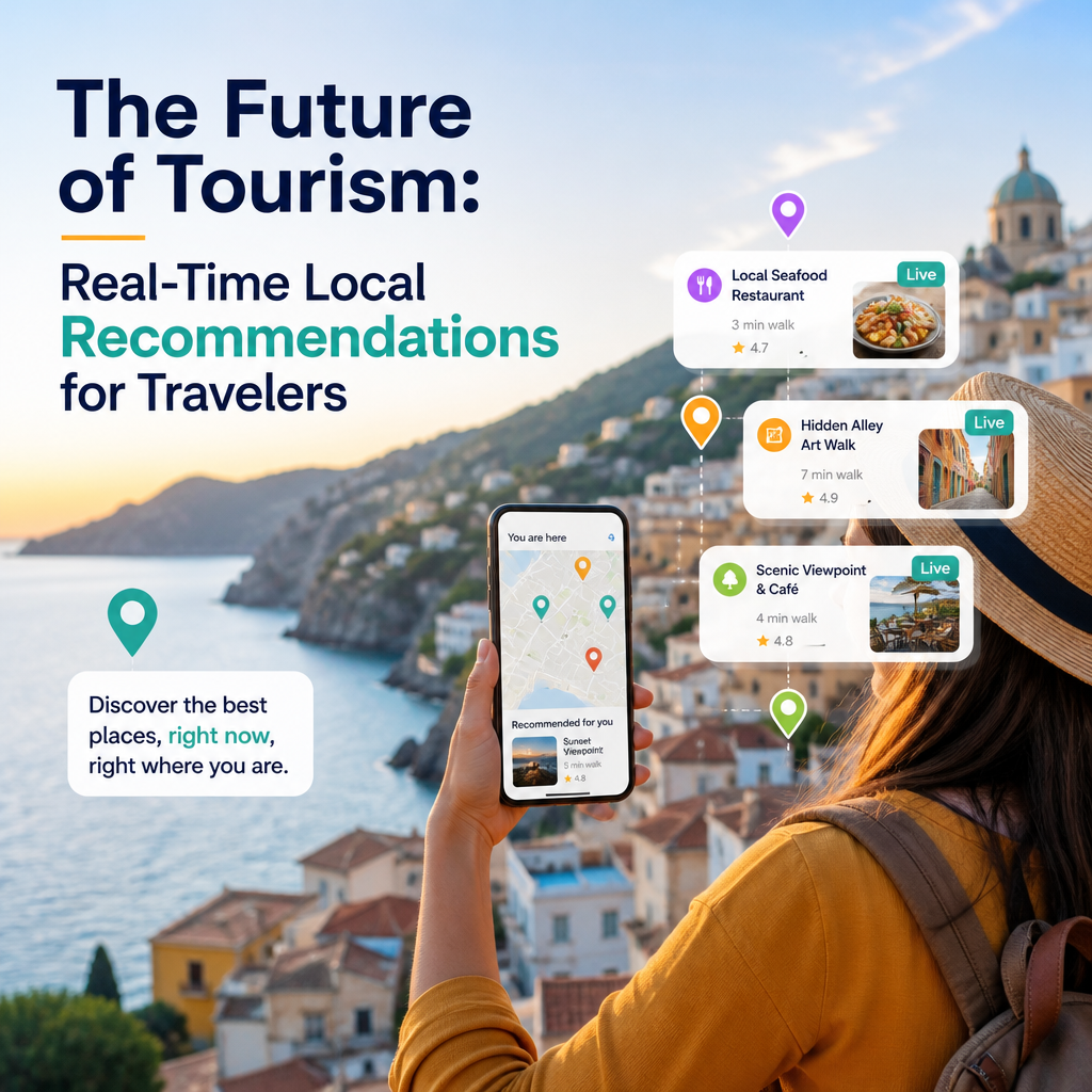 Illustration of The Future of Tourism: Real-Time Local Recommendations for Travelers