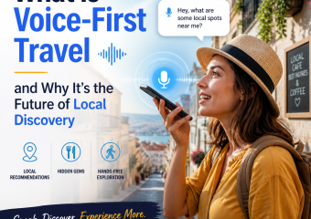 Illustration of What Is Voice-First Travel and Why It’s the Future of Local Discovery